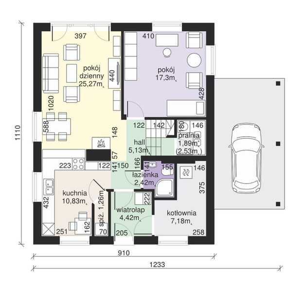 Parter projektu Dom przy Pomarańczowej