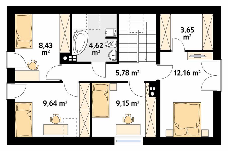 Poddasze projektu Jagoda 2
