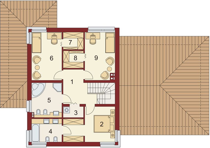 Piętro 1 projektu Telmun 2