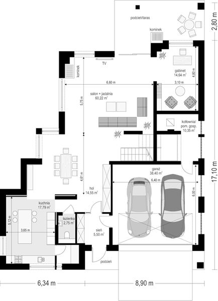 Parter projektu Rezydencja Leśna