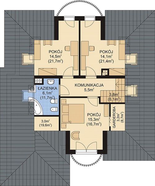 Poddasze projektu APS 251