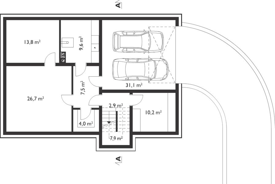Piwnica projektu Helios Stok (1443)