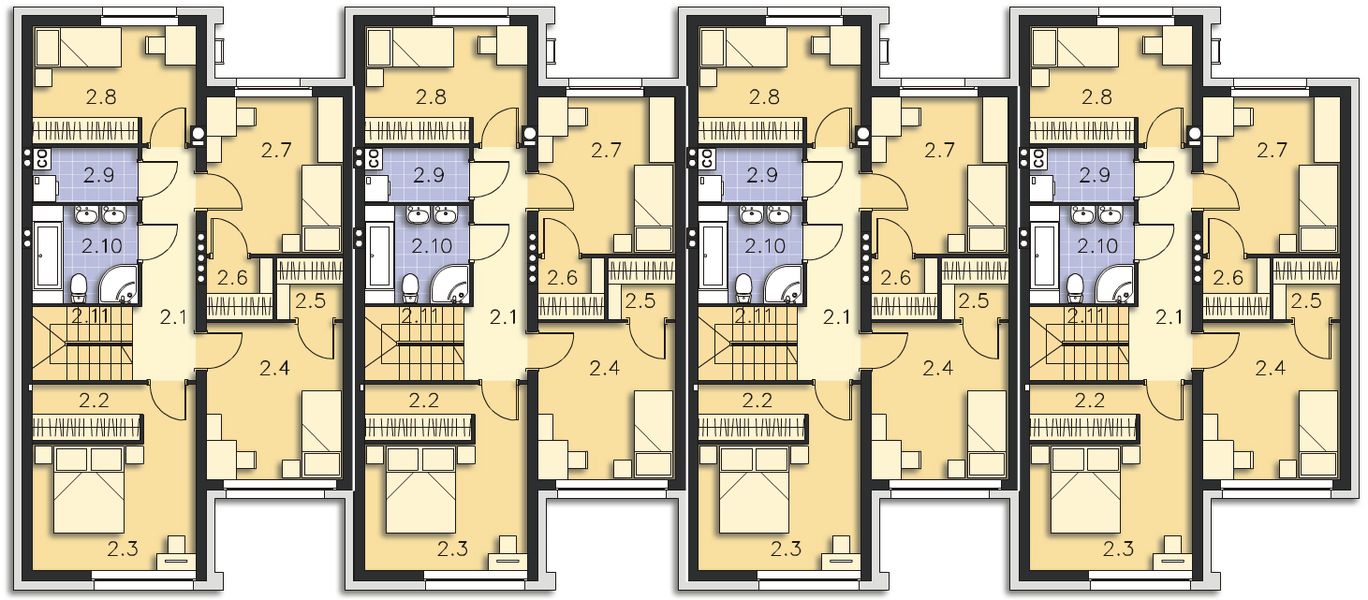 Piętro 1 projektu Springfield DCS18