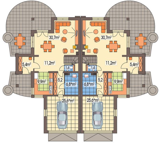 Parter projektu WILLA VENUS bliźniak