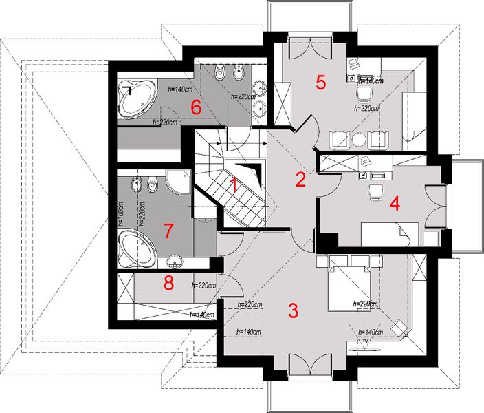 Poddasze projektu D211