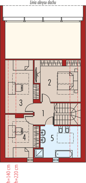 Poddasze projektu EX 13 soft