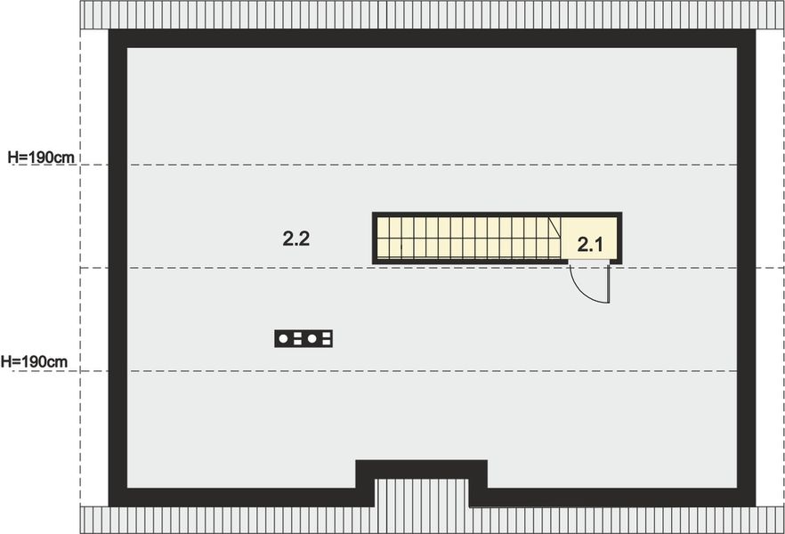 Poddasze projektu Talia