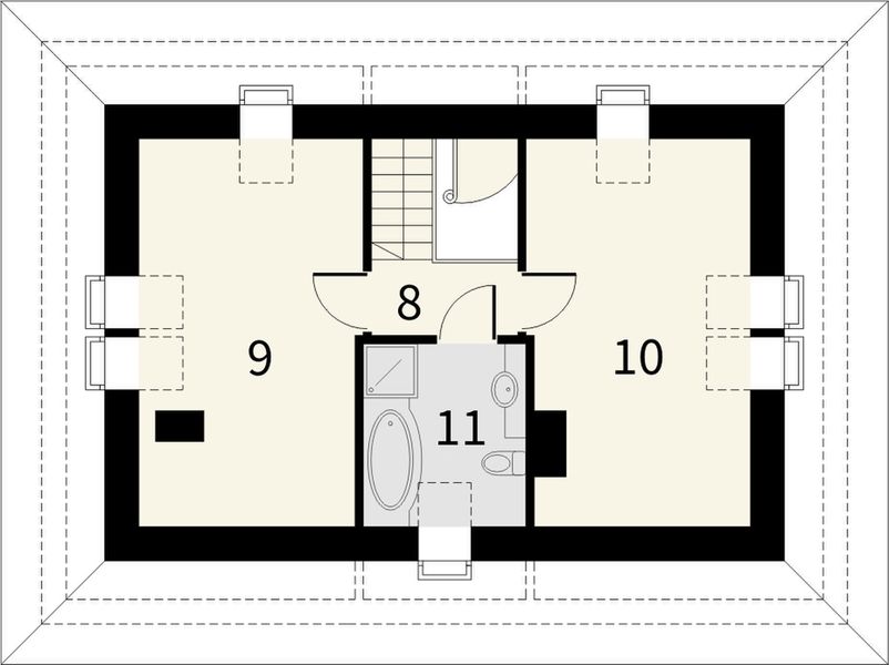 Poddasze projektu Intencja