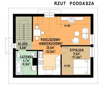 Poddasze projektu WB-3883