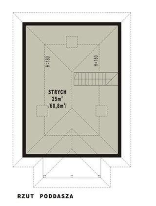 Poddasze projektu WB-3886