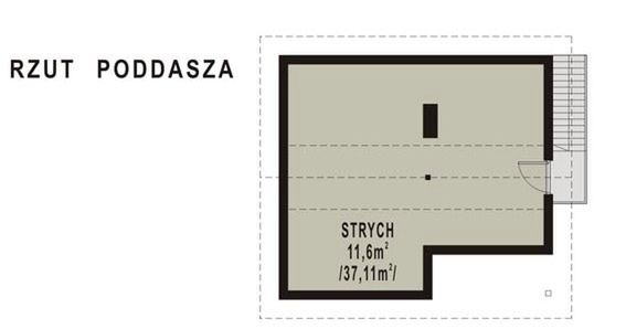 Poddasze projektu WB-3888