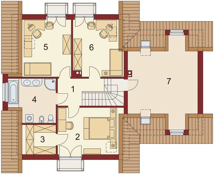 Poddasze projektu Archimedes