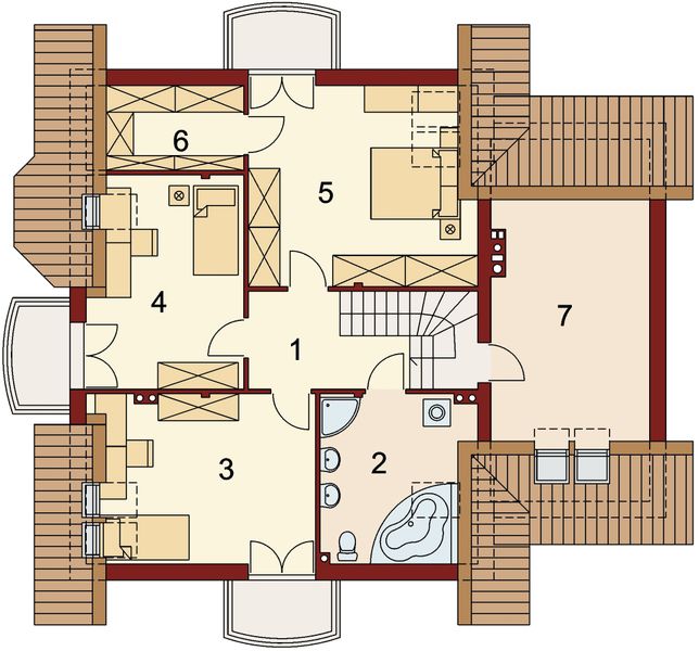 Poddasze projektu Itamon