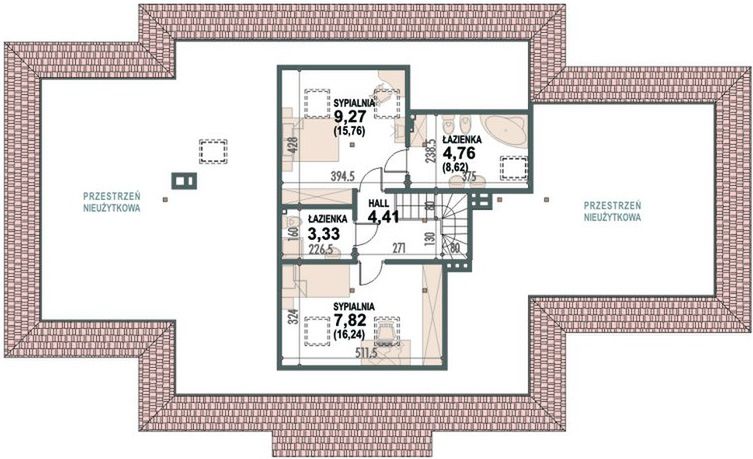 Poddasze projektu Sułtan N 2G