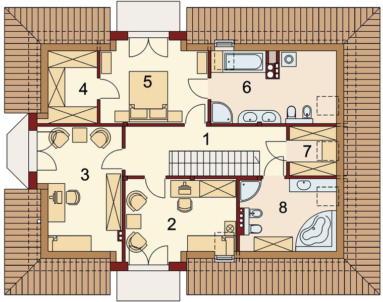 Poddasze projektu Minos