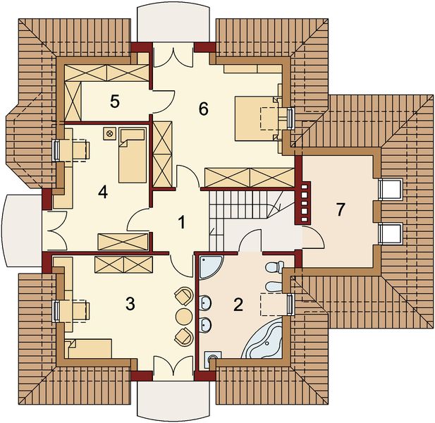 Poddasze projektu Ozyrys