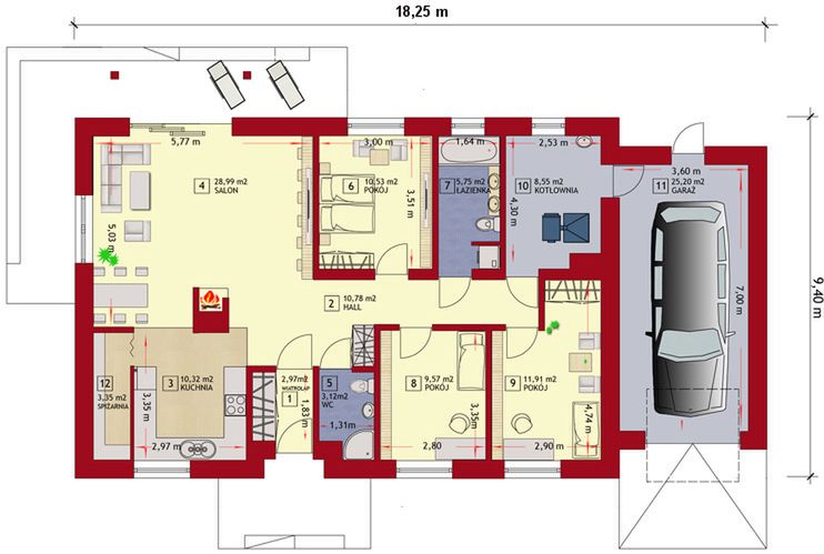Parter projektu Dom w Luizjanie 5