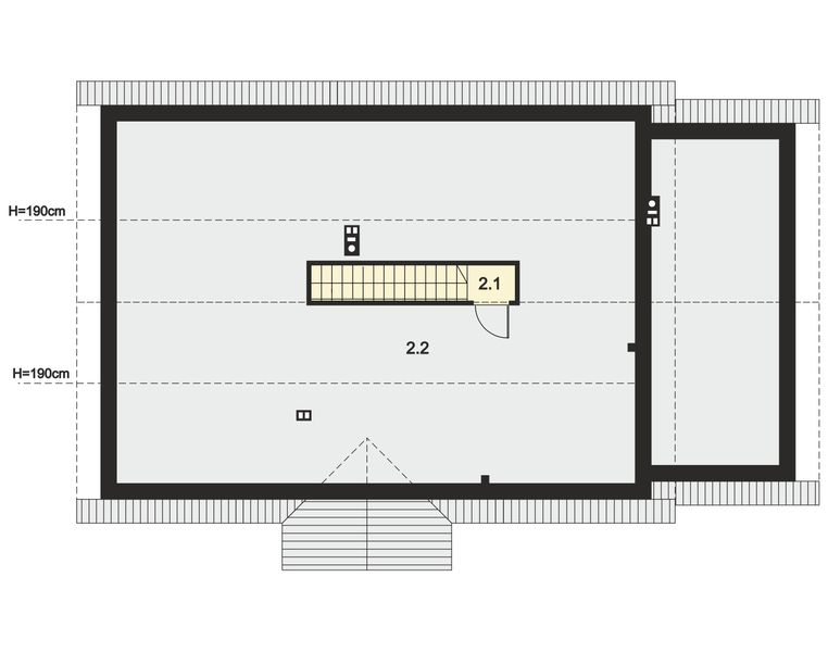 Poddasze projektu Tamara