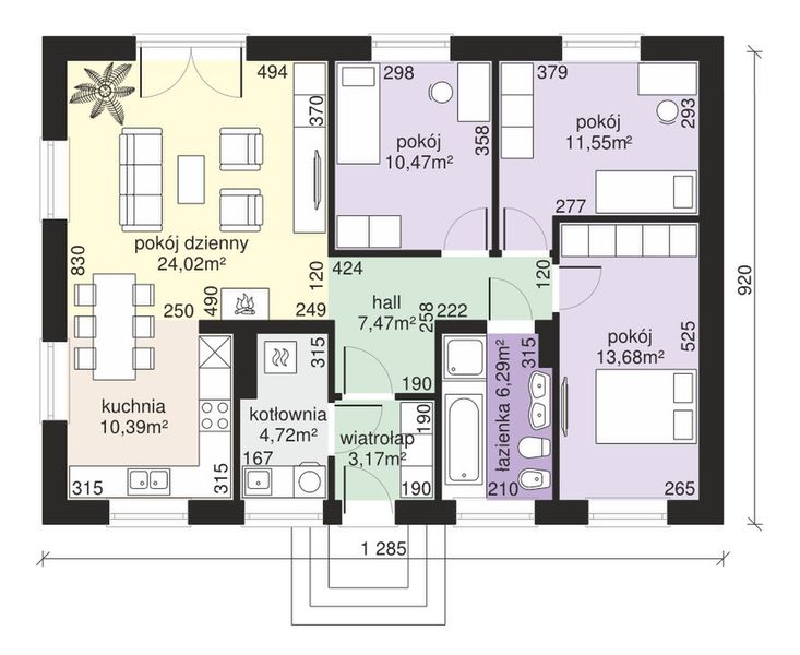 Parter projektu Dom przy Przyjemnej 16 bis
