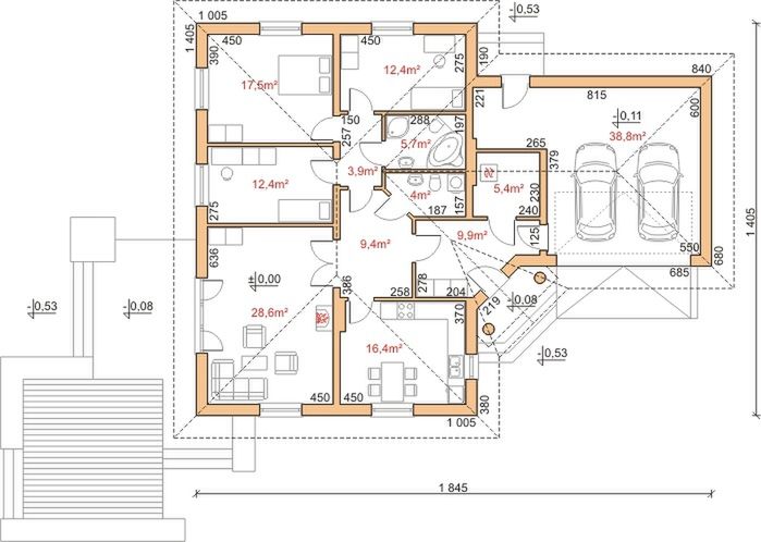 Parter projektu Dom przy Jaśminowej