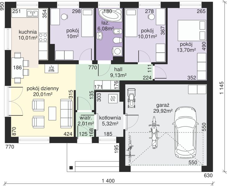 Parter projektu Dom przy Przyjemnej 6 bis
