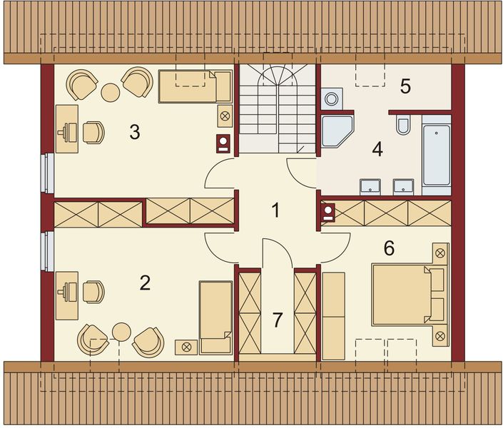 Poddasze projektu Pandora PS