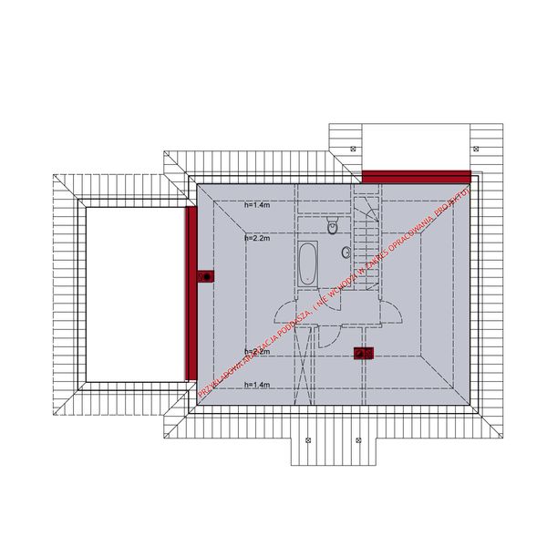 Poddasze projektu Dom na Alasce 4