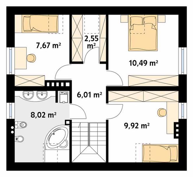 Poddasze projektu Kulczyk 2
