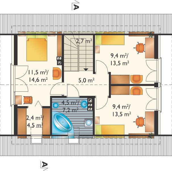 Poddasze projektu Celia (1412)