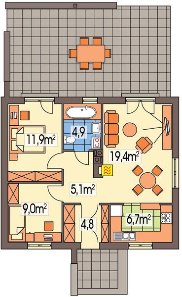 Parter projektu Kajtek wersja A paliwo stałe