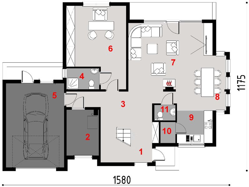 Parter projektu D34 - Antoni wersja drewniana