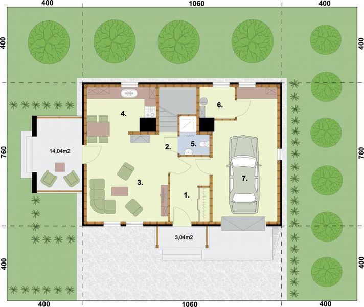 Parter projektu Katania szkielet drewniany