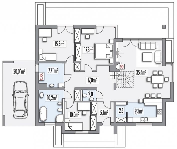 Parter projektu Alabama 2A wiata