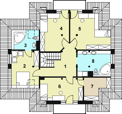 Poddasze projektu HG-Z1
