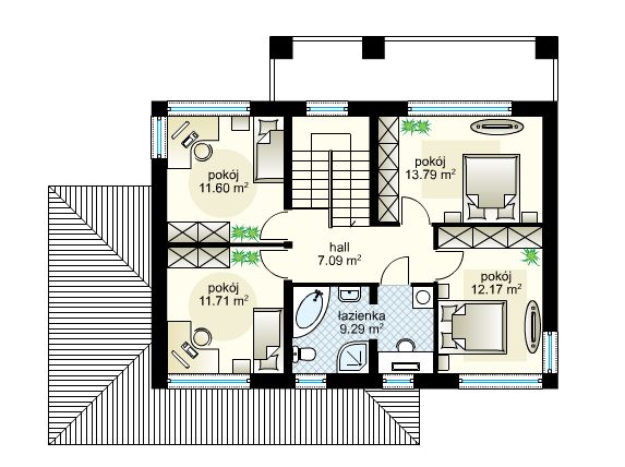 Piętro 1 projektu Omega NF40