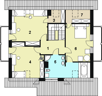 Poddasze projektu HG-P3