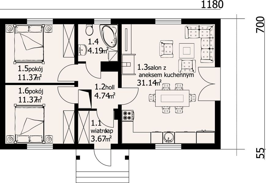 Parter projektu Miłków Średni Dws