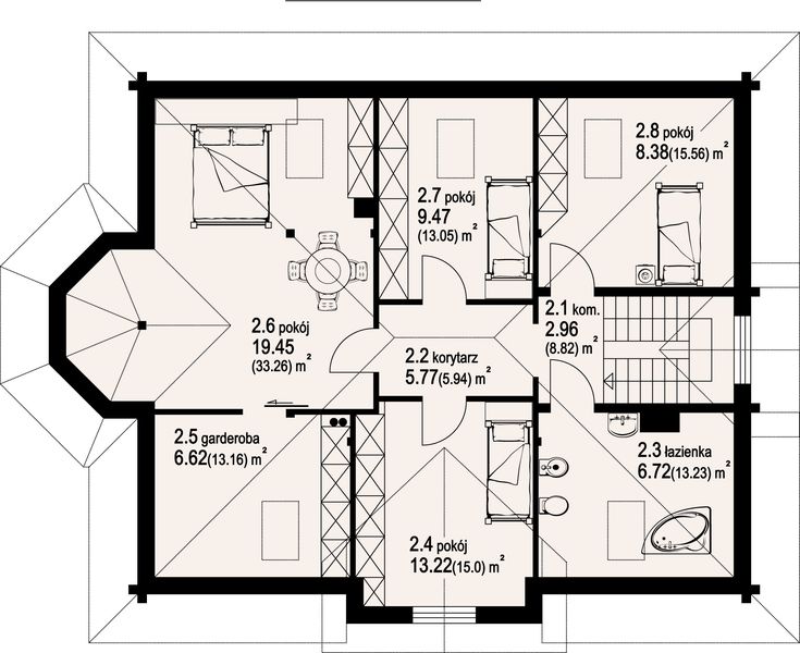 Poddasze projektu Zagórze-0k