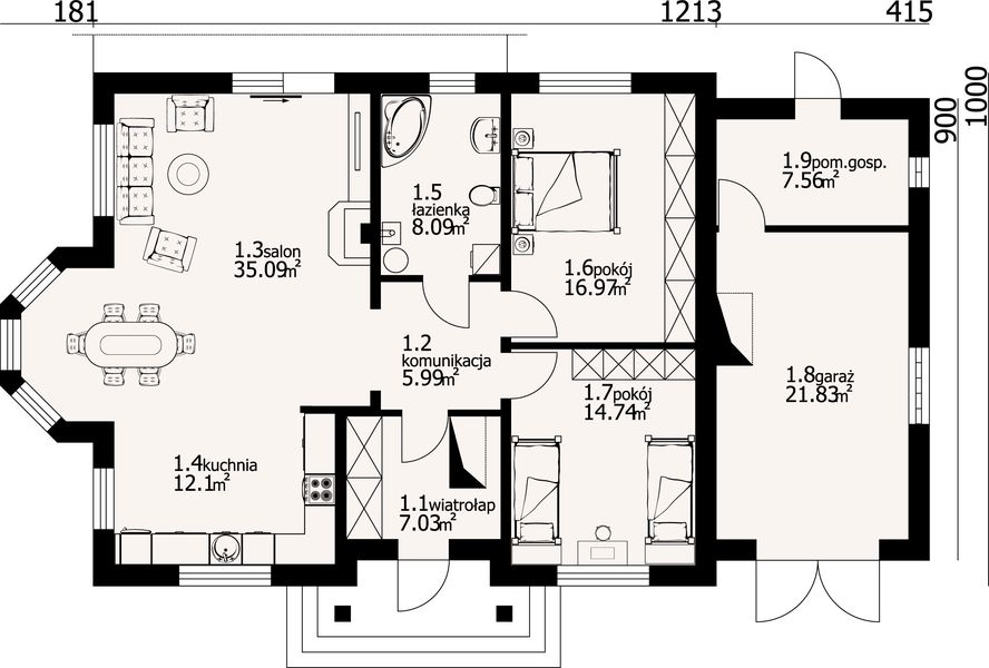 Parter projektu Zadębie Małe 3