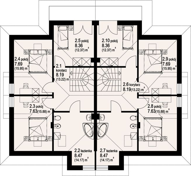 Poddasze projektu Szczepanów Mc
