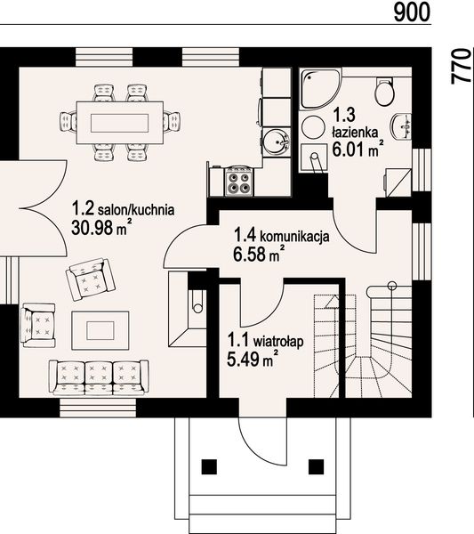 Parter projektu Grybów Mały 4