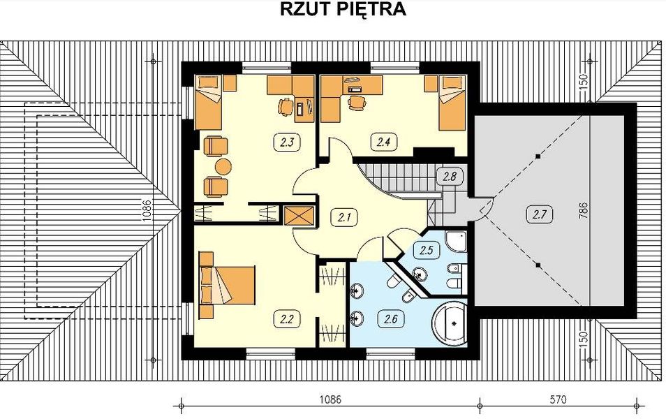 Piętro 1 projektu Blackberry