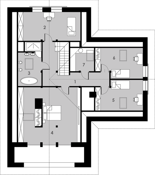 Poddasze projektu Orlean