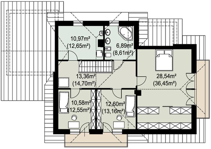 Poddasze projektu TEKA-11