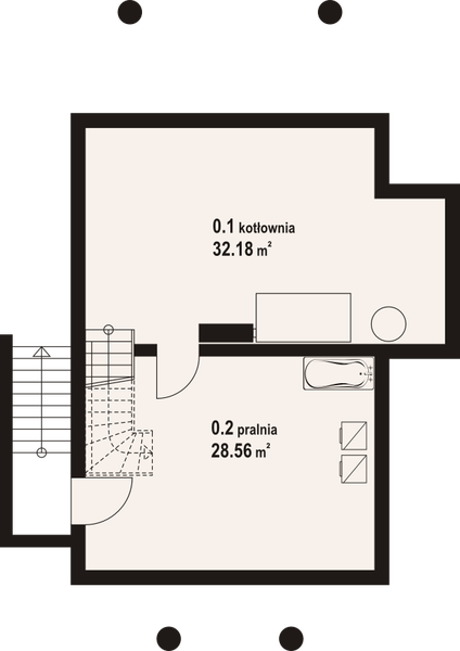 Piwnica projektu Rytowo Dw9