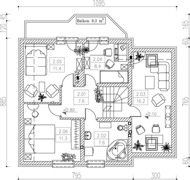 Poddasze projektu Ler