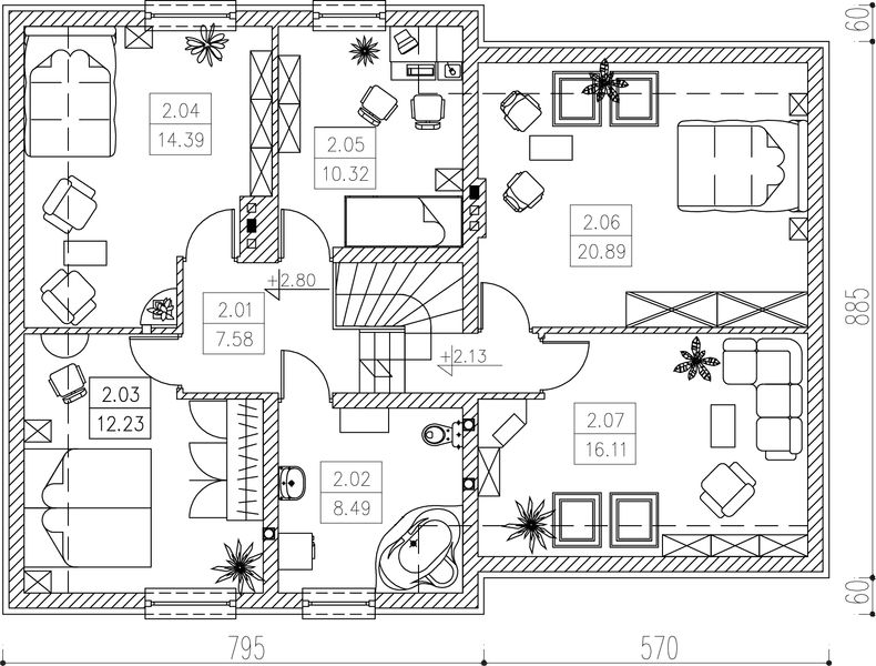 Poddasze projektu Luk