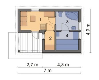 Parter projektu Budynek gospodarczy GR10 Finka