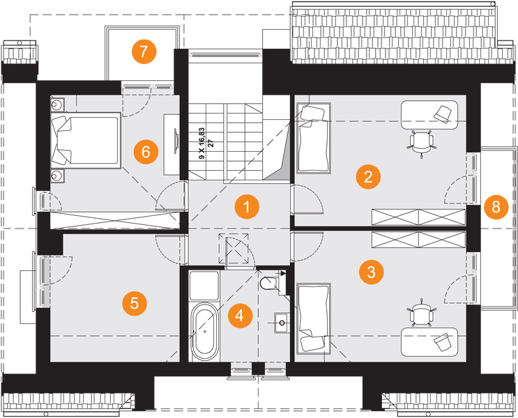 Poddasze projektu Wiliam II
