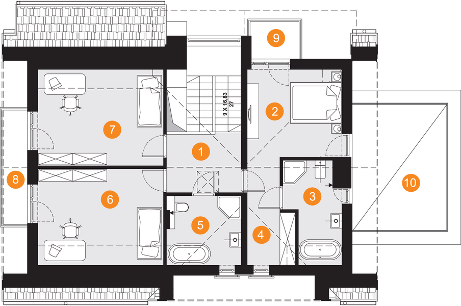 Poddasze projektu Wiliam III